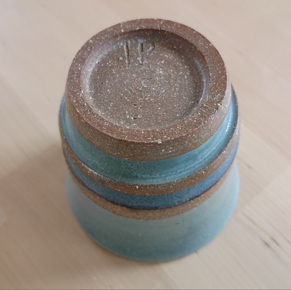 Small Handmade Ceramic Cup - Picture 3 of 5